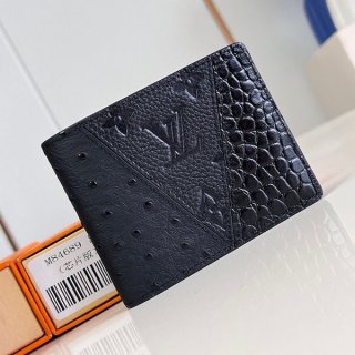 【激レア】ルイヴィトン クロコダイル オーストリッチ 財布 本物 エキゾティック3種★折りたたみ財布 N81875 【激レア】ルイヴィトン クロコダイル オーストリッチ 財布 本物 エキゾティック3種★折りたたみ財布 N81875