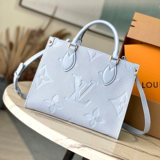 【大人可愛いパステル色】ルイヴィトン オンザゴー PM 本物 M46840 【大人可愛いパステル色】ルイヴィトン オンザゴー PM 本物 M46840