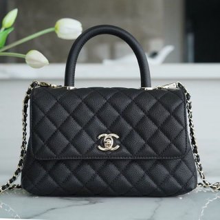 シャネル ココハンドル 本物 24cm ミニフラップ shw27560 シャネル ココハンドル 本物 24cm ミニフラップ shw27560