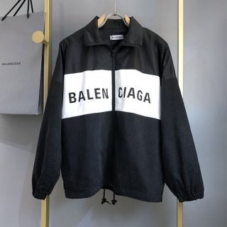 秋冬大セールバレンシアガ ロゴ ジップアップジャケット ネオングレー 本物 bai84109 秋冬大セールバレンシアガ ロゴ ジップアップジャケット ネオングレー 本物 bai84109