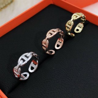 入手困難【エルメス】シェーヌダンクルアンシェネ PM 本物 指輪 3色 H110025B00046 入手困難【エルメス】シェーヌダンクルアンシェネ PM 本物 指輪 3色 H110025B00046