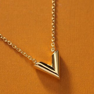 送料込 ルイヴィトン エセンシャル V 本物 ネックレス vun11789 送料込 ルイヴィトン エセンシャル V 本物 ネックレス vun11789