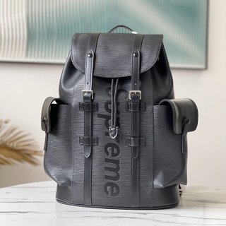 ルイヴィトン×シュプリーム エピ クリストファーPM リュックサック コピー エピレザー M53413 ルイヴィトン×シュプリーム エピ クリストファーPM リュックサック コピー エピレザー M53413
