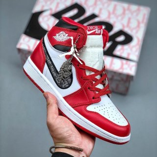 【即発】ディオール x ナイキ エアジョーダン1 本物 ハイ OG プロトタイプ AJ1 レッド/ホワイト ナイキ 本物 ディオール nav07055 【即発】ディオール x ナイキ エアジョーダン1 本物 ハイ OG プロトタイプ AJ1 レッド/ホワイト ナイキ 本物 ディオール nav07055