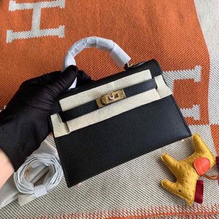 エルメス ケリーミニ2 カザック本物 エプソン シルバー金具he19021
