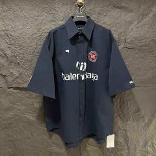 すぐ届 バレンシアガ 柄入りシャツ 本物 bas85675 すぐ届 バレンシアガ 柄入りシャツ 本物 bas85675