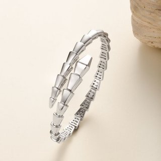 ブルガリ ブレスレット セルペンティ 本物 ヴァイパー 18K Bue26075