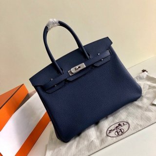 ご褒美に★エルメス バーキン25/30/35 コピー ブルーニュイ トゴ ハンドバッグ シルバー金具 erz03204 ご褒美に★エルメス バーキン25/30/35 コピー ブルーニュイ トゴ ハンドバッグ シルバー金具 erz03204