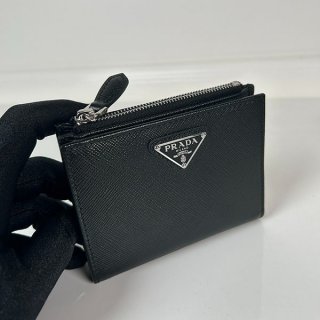大人気★プラダ サフィアーノトライアングル 財布 本物 1ML050Q