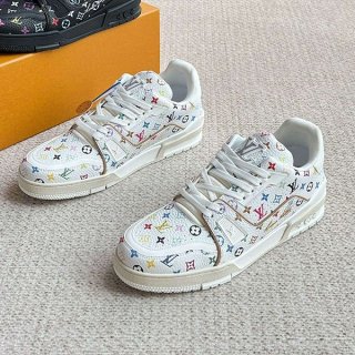 超希少★レア!ルイヴィトン×村上隆 スニーカー コピー コラボ 1AHEKV 超希少★レア!ルイヴィトン×村上隆 スニーカー コピー コラボ 1AHEKV