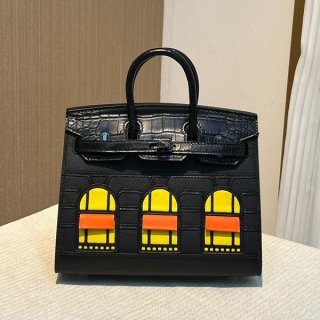 ★ブラック金具!エルメス バーキン 本物 20cm ヴォーマダム×アリゲーターマット×スイフト ★ブラック金具!エルメス バーキン 本物 20cm ヴォーマダム×アリゲーターマット×スイフト