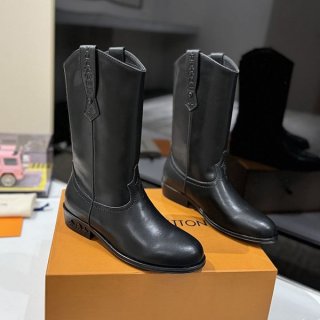 お洒落にルイヴィトン エレガントな ライダー ブーツ 本物 ブラック 1AD7HV お洒落にルイヴィトン エレガントな ライダー ブーツ 本物 ブラック 1AD7HV