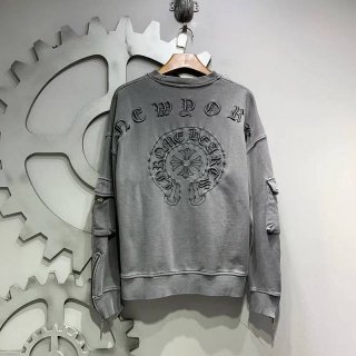 クロムハーツ ロングTシャツ 本物 ホースシュー&スター ブラック【追跡付】 Kus10523 クロムハーツ ロングTシャツ 本物 ホースシュー&スター ブラック【追跡付】 Kus10523
