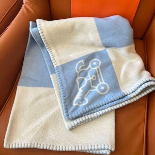 エルメス ブランケット 本物 Adada "Avalon" blanket erk20936 エルメス ブランケット 本物 Adada "Avalon" blanket erk20936