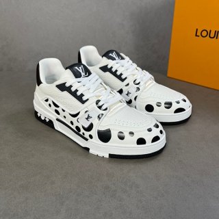【草間彌生コラボ】ルイヴィトン コピー★トレイナーライン スニーカー 1AB8JL 【草間彌生コラボ】ルイヴィトン コピー★トレイナーライン スニーカー 1AB8JL