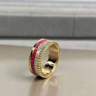 すぐ届 ブシュロン リング 指輪 キャトル レッド 赤 スモール buf68265 すぐ届 ブシュロン リング 指輪 キャトル レッド 赤 スモール buf68265
