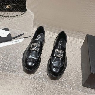 シャネル ロゴ ローファー モカシン 本物 shj19076 シャネル ロゴ ローファー モカシン 本物 shj19076