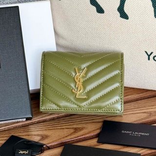 注目★サンローラン YSLロゴ モノグラム 二つ折り財布 本物 San83861 注目★サンローラン YSLロゴ モノグラム 二つ折り財布 本物 San83861
