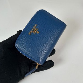 プラダ 財布 本物 小銭入れ サフィアーノ ロゴ ラウンドファスナー コインケース 1MM268QWA プラダ 財布 本物 小銭入れ サフィアーノ ロゴ ラウンドファスナー コインケース 1MM268QWA