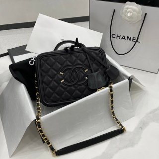 シャネル 本物 バニティバッグ 21cm sha21707 シャネル 本物 バニティバッグ 21cm sha21707