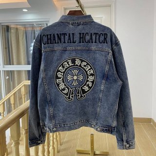 【人気商品】SALE！クロムハーツ CH デニムジャケット 本物 Kuw58639