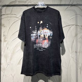 大人気!バレンシアガ BellevilleオーバーサイズTシャツ 本物 bae27368 大人気!バレンシアガ BellevilleオーバーサイズTシャツ 本物 bae27368