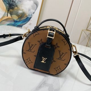 【大人気★】ミニボワットシャポー 本物 ルイヴィトン 丸型ミニバッグ 2WAY M68276 【大人気★】ミニボワットシャポー 本物 ルイヴィトン 丸型ミニバッグ 2WAY M68276