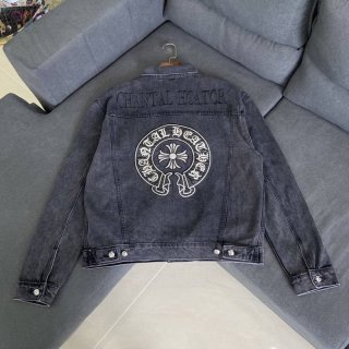 入手困難品！SALE！クロムハーツ CH デニムジャケット本物 Kul68745