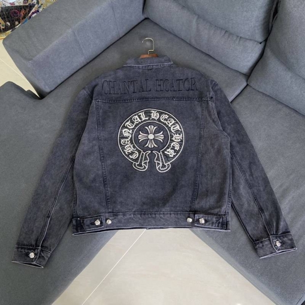 入手困難品！SALE！クロムハーツ CH デニムジャケット本物 Kul68745