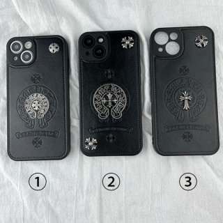 クロムハーツ アイフォンケース 本物 iphone15ケース CHプラス Kuo57511