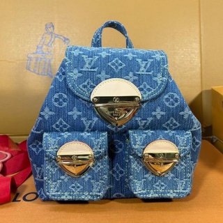 送料込ルイヴィトン ヴェニス デニム バックパック 本物 M46836 送料込ルイヴィトン ヴェニス デニム バックパック 本物 M46836