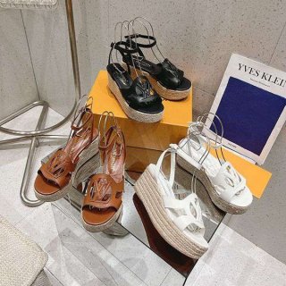 お洒落にルイヴィトン Isola ウェッジサンダル 本物 vui56699 お洒落にルイヴィトン Isola ウェッジサンダル 本物 vui56699