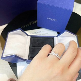 注目★ショーメ 本物「JOSéPHINE AMOUR DAIGRETTE」「ジョゼフィーヌ」コレクション アムール エグレット マリッジリング shv03106 注目★ショーメ 本物「JOSéPHINE AMOUR DAIGRETTE」「ジョゼフィーヌ」コレクション アムール エグレット マリッジリング shv03106