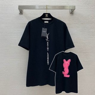 高品質サンローラン シグネチャーロゴ Tシャツ パチモン Sah30503 高品質サンローラン シグネチャーロゴ Tシャツ パチモン Sah30503