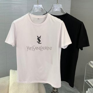 送料込サンローラン シグネチャーロゴ Tシャツ フェイク 2色 Sax36233 送料込サンローラン シグネチャーロゴ Tシャツ フェイク 2色 Sax36233