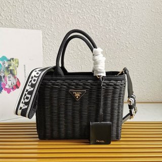 プラダ ウィッカーキャンバス かごバッグ コピー puw14407 プラダ ウィッカーキャンバス かごバッグ コピー puw14407