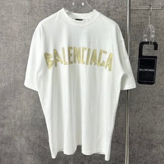 売上総額1位!バレンシアガ メンズ コットンロゴTシャツ フェイク bab75631 売上総額1位!バレンシアガ メンズ コットンロゴTシャツ フェイク bab75631