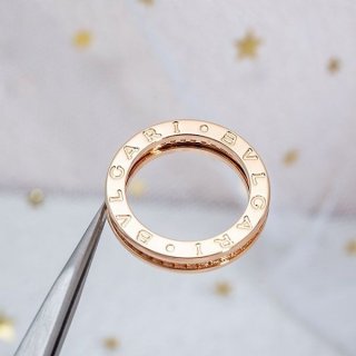 完売必至 ブルガリ リング 指輪 ビーゼロワン ピンクゴールド 18K Bua86937 完売必至 ブルガリ リング 指輪 ビーゼロワン ピンクゴールド 18K Bua86937