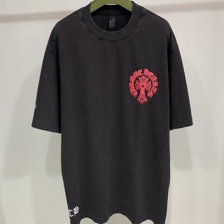 人気No1 クロムハーツ ホースシュー バックプリントTシャツ Kup29068 人気No1 クロムハーツ ホースシュー バックプリントTシャツ Kup29068