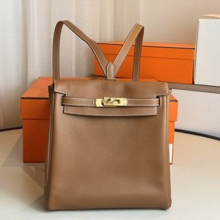 エルメス ケリーアドPM リュックサック 本物 Kelly Ado ゴールド金具