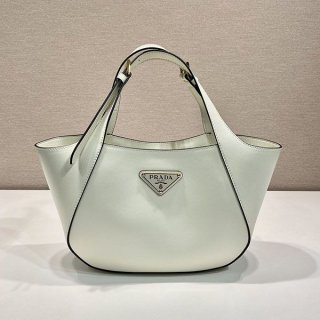 使い勝手良し プラダ ミディアム レザー トートバッグ コピー puv64586 使い勝手良し プラダ ミディアム レザー トートバッグ コピー puv64586