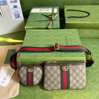 グッチ 本物 GG Monogram キャンバス ベルトバッグ gum39904