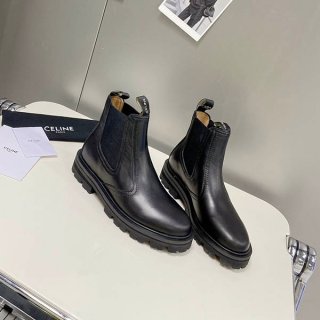 注目★セリーヌ 本物 マーガレット ブラック チェルシーブーツ Ceb69730 注目★セリーヌ 本物 マーガレット ブラック チェルシーブーツ Ceb69730
