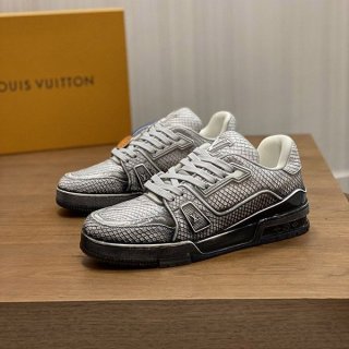 新デザイン ルイヴィトン スニーカー LV トレーナー 本物 vub51848