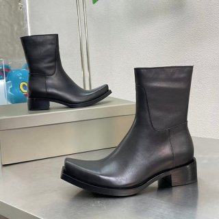 素敵なバレンシアガ 本物 Santiago レザーブーツ bal67682 素敵なバレンシアガ 本物 Santiago レザーブーツ bal67682