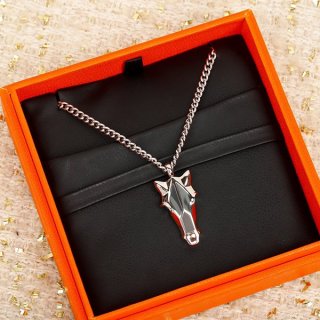 エルメス Destrier デストリエ 馬 ネックレス 本物 ペンダント erq59637 エルメス Destrier デストリエ 馬 ネックレス 本物 ペンダント erq59637