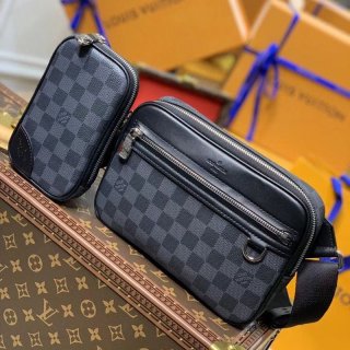 入手困難 ルイヴィトン ショルダーバッグ 本物 スコットメッセンジャー ダミエグラフィット N50018 入手困難 ルイヴィトン ショルダーバッグ 本物 スコットメッセンジャー ダミエグラフィット N50018