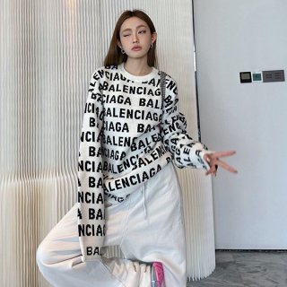 注目度NO.1バレンシアガ クルーネック ウールニット コピー bau05983 注目度NO.1バレンシアガ クルーネック ウールニット コピー bau05983