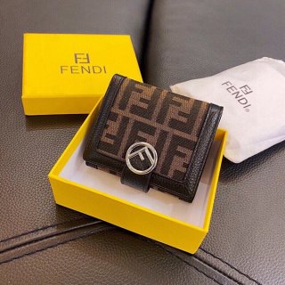 フェンディ FFモチーフ 三つ折り財布 本物 fek43255 フェンディ FFモチーフ 三つ折り財布 本物 fek43255