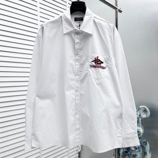 激安価格!バレンシアガ コットンポプリンシャツ ロゴ 本物 bav93186 激安価格!バレンシアガ コットンポプリンシャツ ロゴ 本物 bav93186